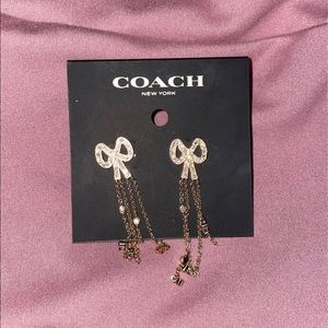 Coach earrings new!